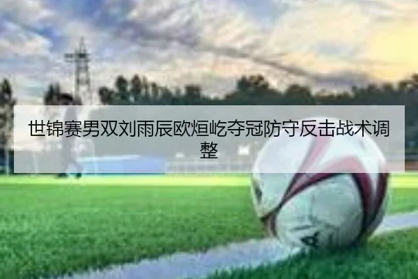 世锦赛男双刘雨辰欧烜屹夺冠防守反击战术调整